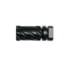 Jacob Grey Firearms Spiral Compensators, 9mm, 1/2x36, Nitride, Black, 9SC1236N