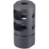 JE Machine Tech AR-15/M4 Muzzle Brake, 5.56x45mm NATO/.223, 1/2x28 Thread, 4140, Manganese Phosphate, Black, PS-MZ6