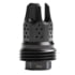 JK Armament War Eagle Compensator/Flash Hider, 9mm Luger, 1/2x28, Nitride, Black, JKMDHDCF14