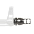 JMac Customs 2C 14-1LH Face Muzzle Brake with Keymount - KeyMicro, Black Nitride, Black, RRD-2C-14F-KM