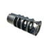 JMac Customs 4C 1/2-28 Slim 9mm 4-Port Muzzle Brake, Black Nitride, Black, RRD-4C-28-S-9