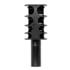 JMac Customs 4C-12 4-Port Muzzle Brake for Mobil Choke Shotguns, Black Nitride, Black, RRD-4C-12-Mobil