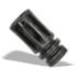 KAK A2 Birdcage Flash Hider, 556NATO, 1/2X28, Fits AR-15, Phosphate Finish, Black, A2-BIRDCAGE