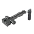 Kensight AKM Adjustable Tritium Tangent Rear Sight, Black, 960-981