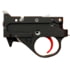 KIDD Innovative Design Two Stage Trigger Unit For Ruger 1022, Curved Extended, Black Red, TG2-B-RC-X
