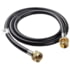 Kuma Outdoor Gear 5ft Extension Hose from Cylinder, Black, 822-KM-EHC-BB