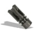 Lead & Steel SAW Style Flash Suppressor, .30 Carbine, 1/2x28, Phosphate, Black, 122223