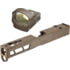 Leupold DeltaPoint Pro 6 MOA Dot Red Dot Sight, Flat Dark Earth and TRYBE Defense Pistol Slide, Glock 17, Gen 5, DeltaPoint Pro Cut, Version 2, FDE Cerakote