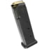 Magpul Industries PMAG GL9 Glock 17/19/26/34/45 Pistol Magazine, 9mm Luger, 21 Round, Black, 1 Pack, Polymer, MAG661BLK-21RD