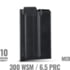 MDT 301 WSM/6.5 PRC 10 Round Rifle Magazine, Black, 104734-BLK-10RD