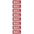 MTM Ammo Caliber Labels Mags 8-pack, CLMAGS