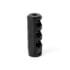 NEMO Arms Builder Series TC-1 Muzzle Brake, .30 Carbine/7.62mm, 5/8x24, Oxide, Black, NBP-30C-MB-TCS