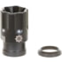 Next Level Armament NLX-26 Linear 9mm Luger Compensator, 1/2x28 Thread, 1.5 in, Black, NLX406