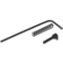 Nighthawk Custom Mag Catch lock and Spring, Hex Head, Fully Machined, Black Melonite Finish, SP0219