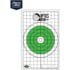 OpticsPlanet Exclusive EZ2C Targets Red Dot Optics Style 5, Green and Black Ink on High Quality White Paper, 25 Pack, EZ2CRD05