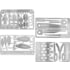ReadyMan EDC Survival Cards 18 Total Survival Kit, 3.5in X 2in, Wilderness Survival Card, Hostage Escape Card, Medical Card, Fisherman Survival Card, Pack Of Four, 301 SS, TOTAL SURVIVAL KIT