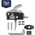 OpticsPlanet Exclusive RISE Armament RA-434 High Performance Trigger, Single Stage System, 3.4lb Pull Weight, Silver, RA-434-SLVR-601-010-BLK