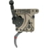 RISE Armament Reliant Pro Rem 700 Drop-In Trigger With Bolt Release, Curved Blade, FDE/Black, RA-735-C-BC