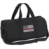 Rothco Thin Red Line Canvas Shoulder Duffle Bag, Black, 19" x 9", 2260