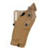 Safariland 6360RDS ALS/SLS Mid-Ride Level-III OWB Belt Holster w/ Right Hand, Glock 19/23, Insight Technology M3, Right, Cordura, Coyote Brown, 6360RDS-2832-741