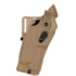 Safariland 6360RDS ALS/SLS Mid-Ride Level-III OWB Belt Holster w/ Right Hand, Smith &amp; Wesson M&amp;P 9L/40L, SureFire X300U, Right, STX Tactical, Coyote Brown, 6360RDS-8192-761