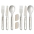 Sea to Summit Detour Stainless Steel Cutlery Set, 2P, 6-Piece, A1316