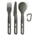 Sea to Summit Frontier UL Cutlery Set 3 Piece, Fork, Spoon, Knife, A1335