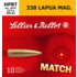 Sellier &amp; Bellot 338 Lapua Mag 300 Grain Hollow Point Boat Tail Rifle Ammo, 10 Rounds, SB338LMB