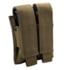 Shellback Tactical Double Pistol Mag Pouch, Molle compatible, Coyote, One Size, SBT-5000-CT