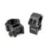 Sniper High Profile Rifle Scope Rings For Picatinny/Weaver Rail System, Black, 1 in Diameter PT-25H4