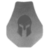 Spartan Omega AR500 Steel Body Armor Single Plate, Swimmers Cut, Single Plate, 10x12, SA-500-10 X 12 SW SC BC