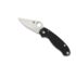 Spyderco Para 3 Folding Knife, 2.95in, S30V, Clip Point Blade, G10 Black Handle, C223GP
