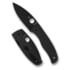 Spyderco Bodacious Folding Knife, 3.66in, CPM-S30V, Black Matte Finish, Leaf Blade, G10, Black Handle, C263GPBK