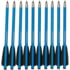 Steambow AR-Series Target Arrows, Set of 10, Blue, 215