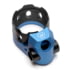 Strike Industries AR Enhanced Castle Nut / Extended End Plate, Version 3, Blue, One Size, SI-AR-TRIBUS-BLU