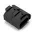 Strike Industries Stacked Angled Grip w/ Cable Management System, M-Lock, Black, One Size, SI-AR-CMS-SAF