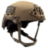 Team Wendy EXFIL Rail 3.0 Ballistic Helmet, Coyote Brown, Medium/Large, 73-R3-31S-E31