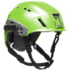 Team Wendy SAR Tactical Helmet w/Goggle Posts, Green, One Size, 81R-LG-F