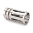 Tiger Rock Muzzle Brake, 5/8x24 Pitch, AR-10/LR-308, Stainless Steel, 5 Ports, Silver, Small, MBR05-308-S