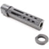 Tiger Rock AR-15 Muzzle Brake .223/5.56 1/2x28 TPI 3.5in with Mitigator Designs, Includes Jam Nut, MBD22