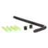 Trijicon DI Night Sight Standard Replacement Kit, Green Fiber & Black Retainer, AC50011