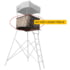 Trophy Treestands Skyfort Blind Kit, Dead Leaf Camo, TT803-B