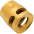 True Precision 9mm Mini Compensator, 1/2x28, Gold, TP-SMICRO-G