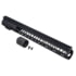 TRYBE Defense AR-15 M-LOK 15in Lightweight Handguard w/ Full Rail, Black, 15 Inch, HDG15FR-BL