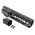 TRYBE Defense Magnite Go Fast Ultra Lightweight Handguard, Full Top Rail, M-LOK, Black, 9in, MGHDG-V2-9FR-BL