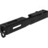 TRYBE Defense Pistol Slide, Glock 17, Gen 3, Venom Cut, Black, SLDG17G3VNM-BN