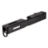 TRYBE Defense Pistol Slide, Glock 17, Gen 4, RMR Cut, Version 1, Black Cerakote SLDG17G4RMR-BN