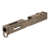 TRYBE Defense Pistol Slide, Glock 17, Gen 4, Venom Cut, Version 1, FDE Cerakote, SLDG17G4VNM-FDE