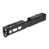 TRYBE Defense Pistol Slide, Glock 17, Gen 3, DeltaPoint Pro Cut, Version 2, Black Cerakote, SLDG17G3DPV2-BN