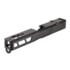 TRYBE Defense Pistol Slide, Glock 17, Gen 3, Viper Cut, Version 2, Black Cerakote, SLDG17G3VPRV2-BN